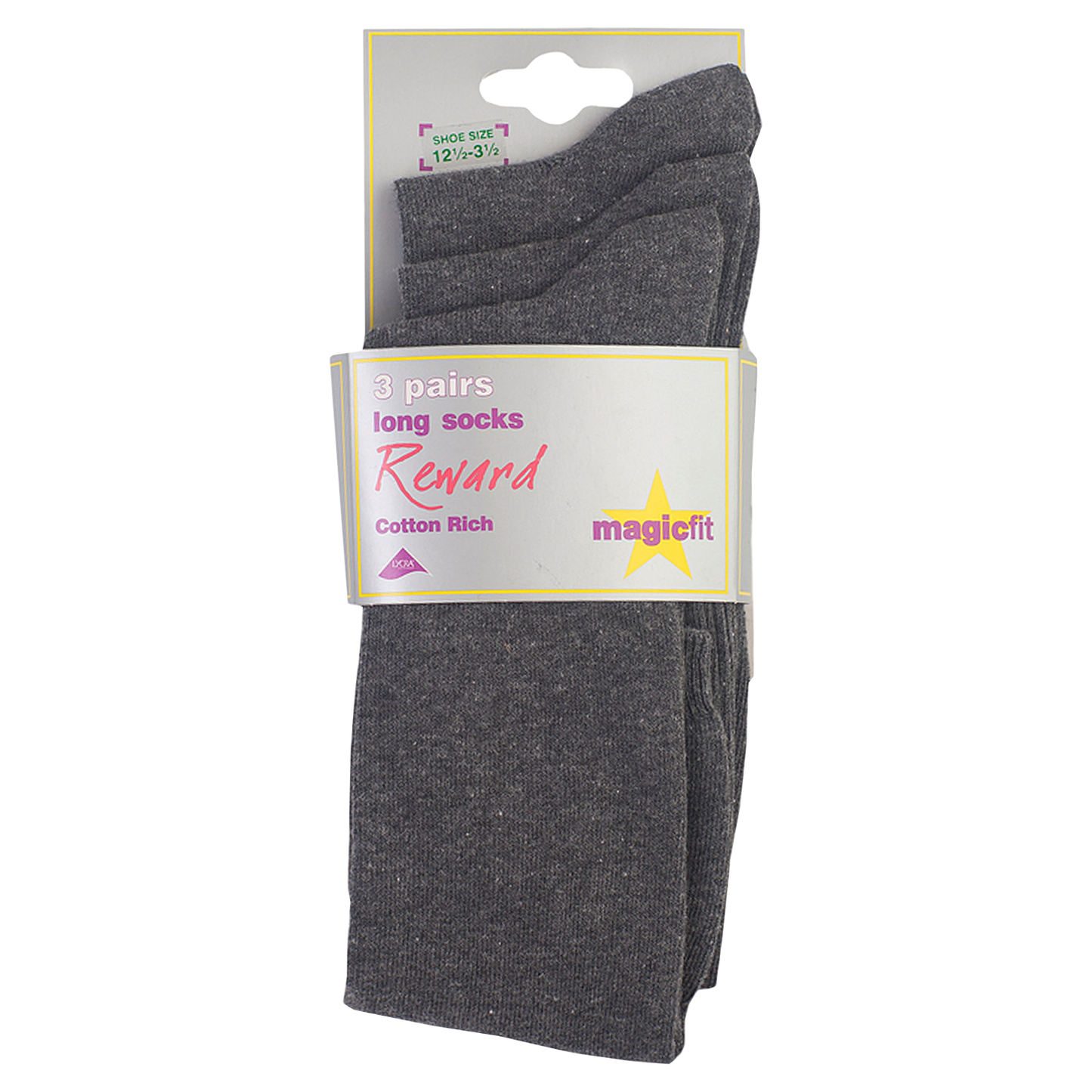 Long Socks in Grey