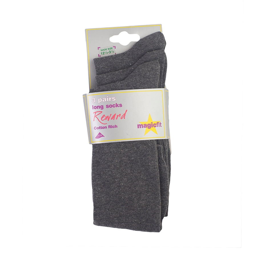 Long Socks in Grey