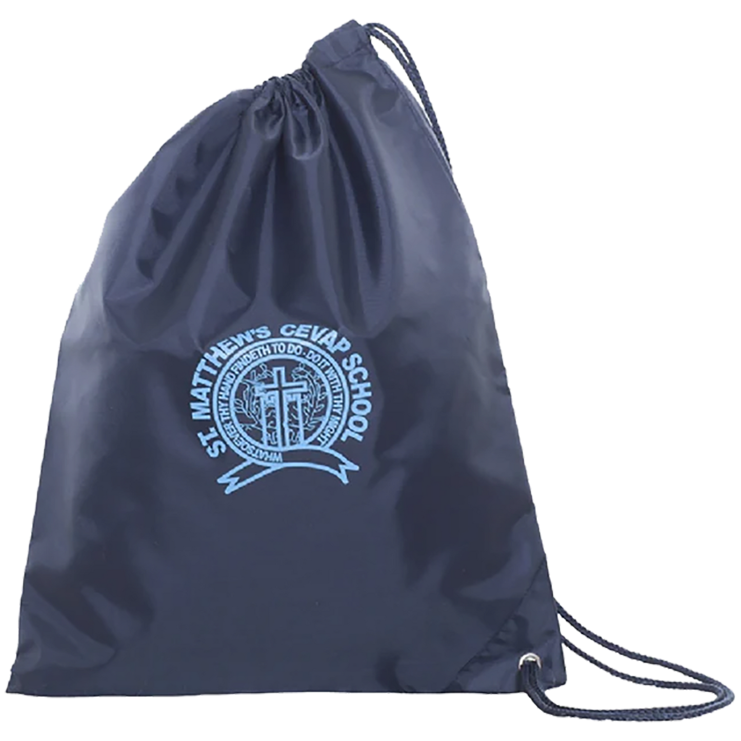 St Matthews Side Drawstring Bag