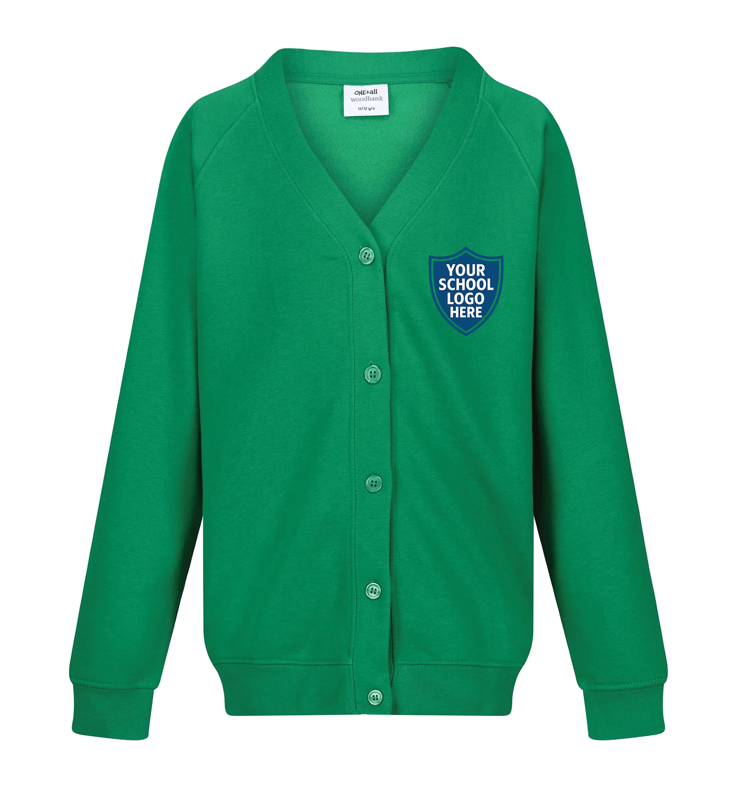 Trinity C of E VA Primary School Sweat Cardigan - Embroidered