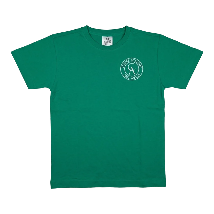 Centre Academy T-Shirt - PE Emerald Green