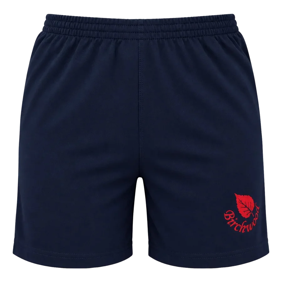 Birchwood PE Shorts - Red Crest