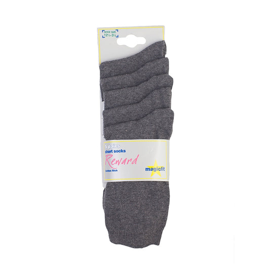 Short Socks in Grey