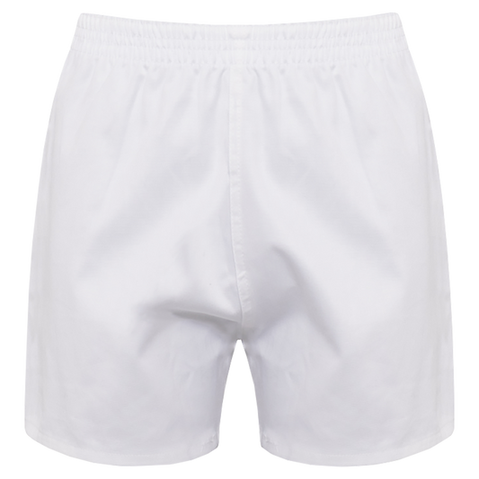 Cotton PE Short in White