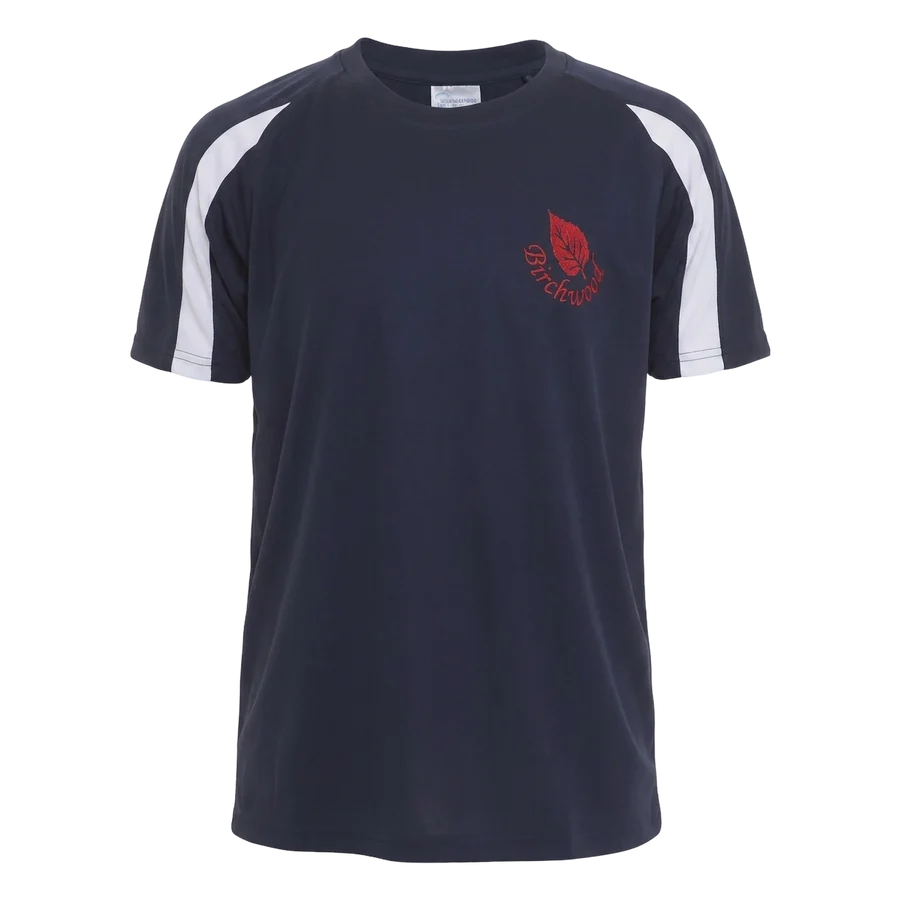 Birchwood PE T-Shirt - Red Crest