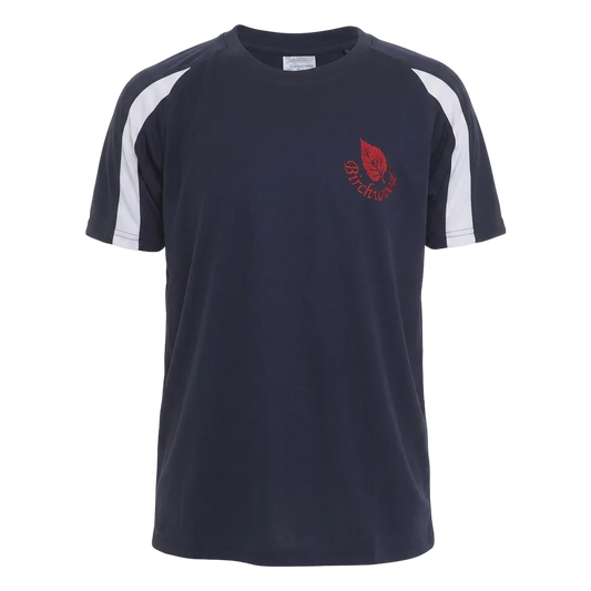 Birchwood PE T-Shirt - Red Crest