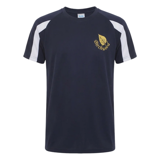 Birchwood PE T-Shirt - Yellow Crest