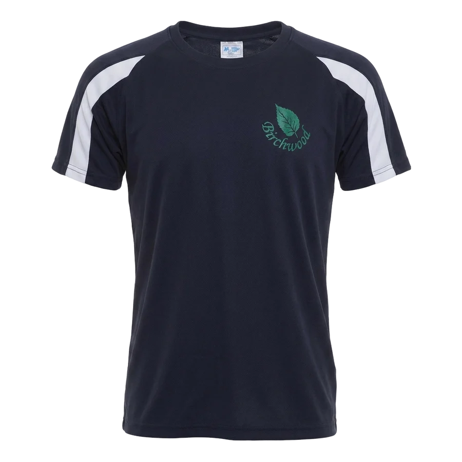 Birchwood PE T-Shirt - Green Crest