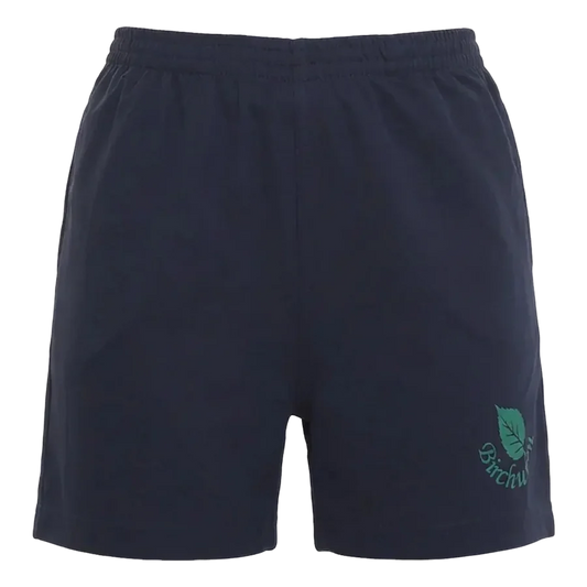 Birchwood PE Shorts  - Green Crest