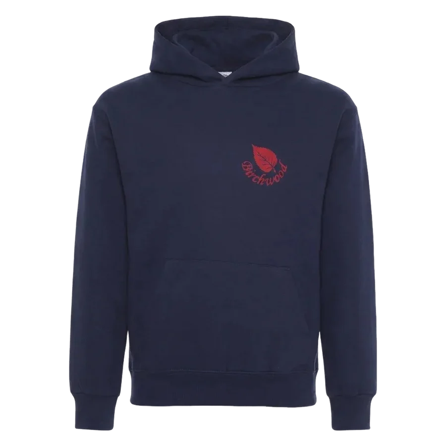 Birchwood Hoodie - Red Crest
