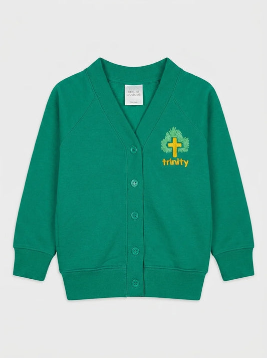 Trinity C of E VA Primary School Sweat Cardigan - Embroidered